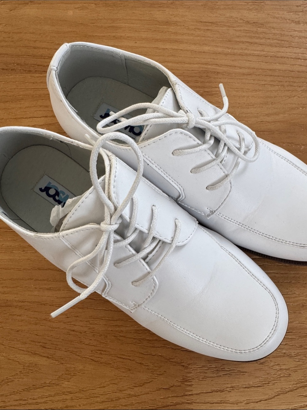 Josmo White Boys Dress Shoes